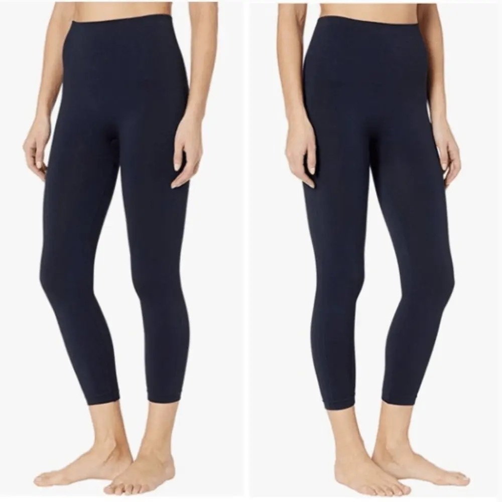 NWT Spanx look at me now seamless legging dark navy size 2X